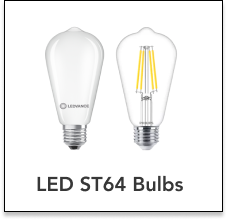 LED ST64 Bulbs