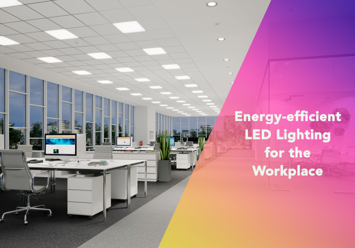 LED lighting for the workplace