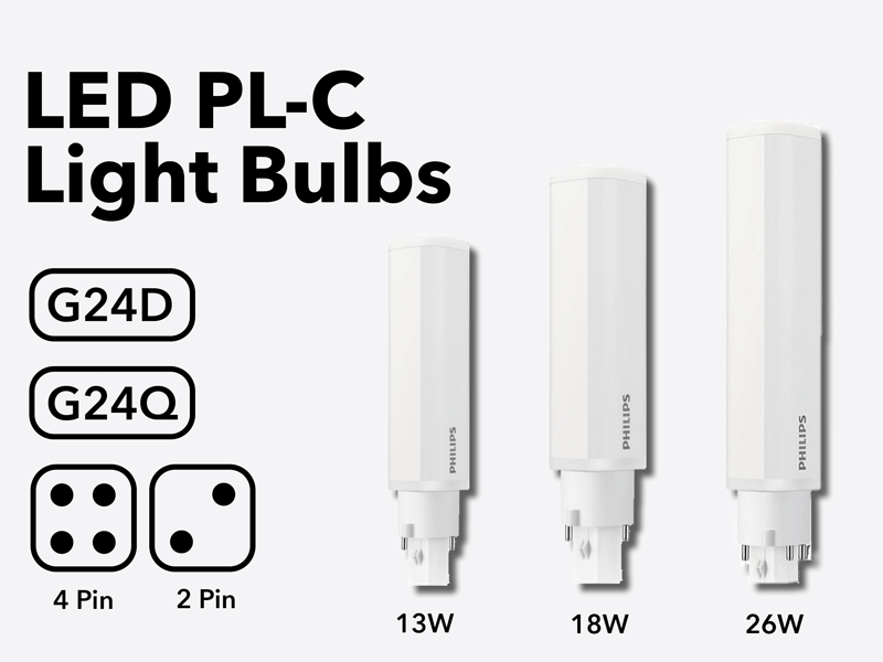 philips led pl-c cfl replacement lamps