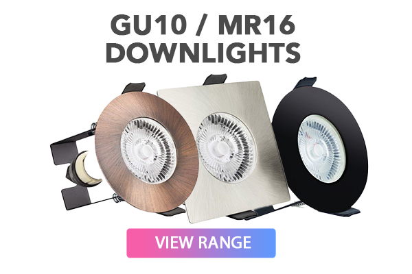 gu10/mr16 downlights