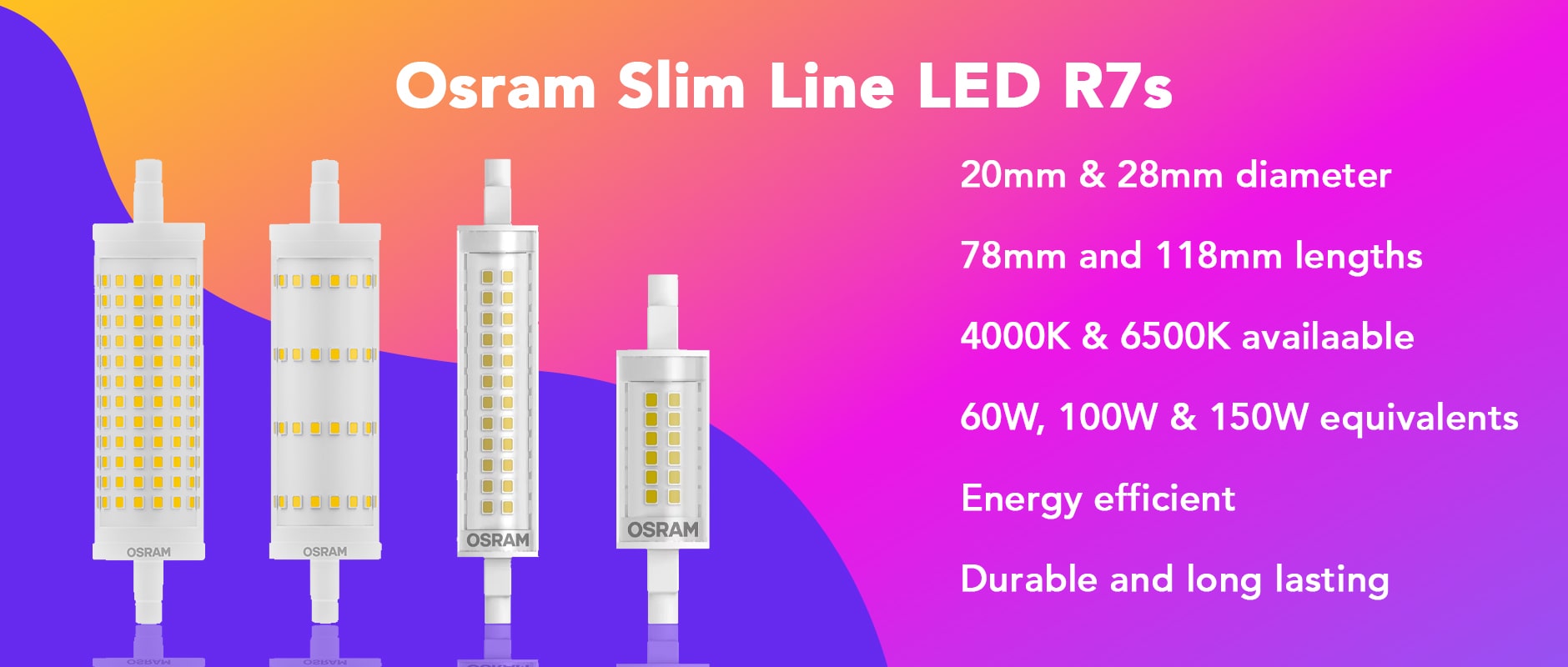 osram slim line led r7s