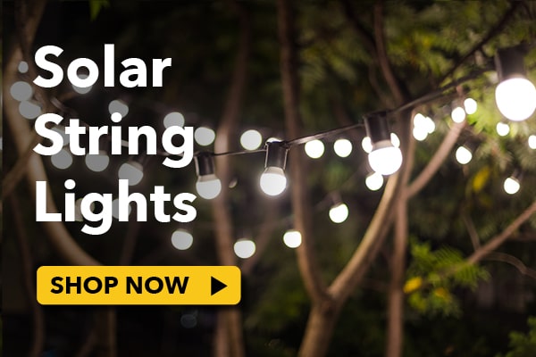 Solar Outdoor String Lights