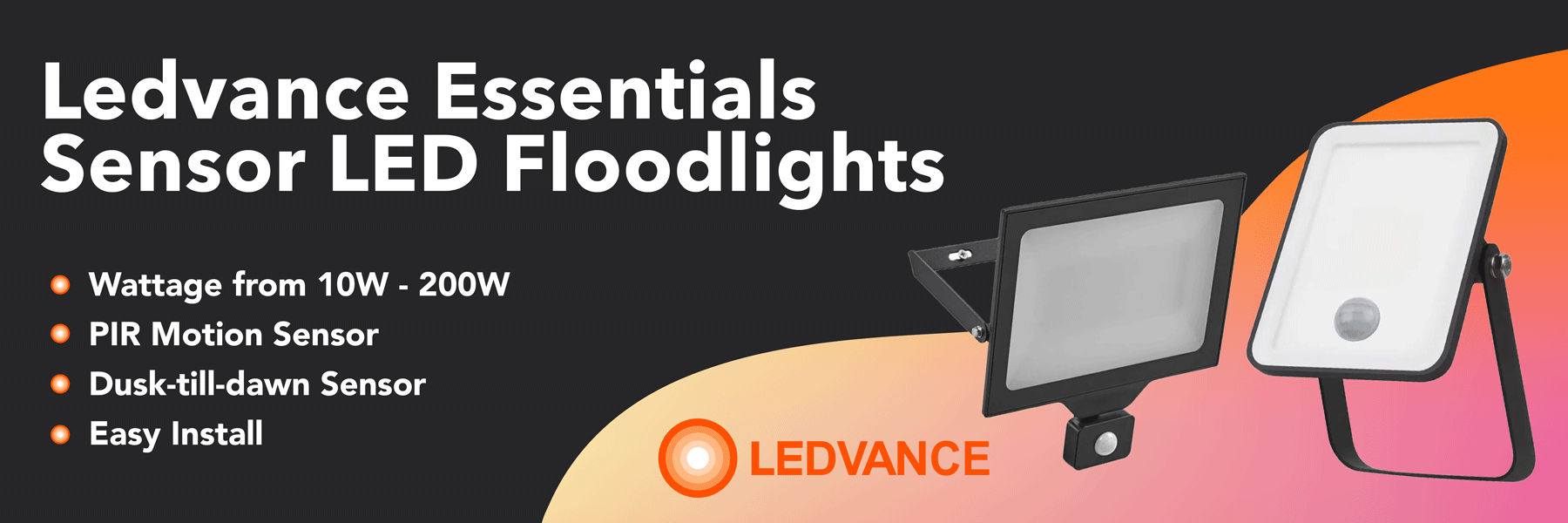 Ledvance essentials led floodlights