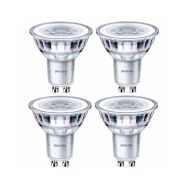 4 Pack Philips Corepro LED 4.6w GU10 840 36D
