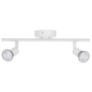 BELL Luna twin GU10 Ceiling Spotlight - White, IP20