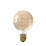 Calex Globe G80 LED lamp 240V 4W 2100K Gold Dimmable