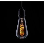 Funky Pro-Lite 4w Decorative LED Yellow Filament Rustika Light Bulb ES E27