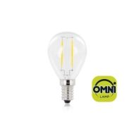 Integral Mini Globe Full Glass Omni-Lamp 2.8W 714023 (25W) 2700K 250lm E14 Non-Dimmable 300 deg Beam Angle