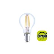 Integral Mini Globe Full Glass Omni-Lamp 4W 412401 (37W) 2700K 420lm B15 Non-Dimmable 330 deg beam angle