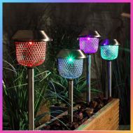 Noma Colour Changing LED Solar Powered Mesh Stake Lights 