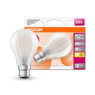 Osram LED Star Classic Dimmable 9W GLS/A60 BC/B22 Warm White