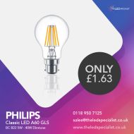 Philips Classic LED 5w BC GLS Bulb