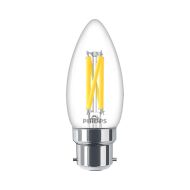 Philips Master LED 3.4W Candle DimTone/WarmGlow B22/BC