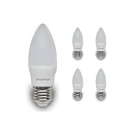 Sylvania Toledo 5W LED Candle Bulb 2700K (4 Pack)