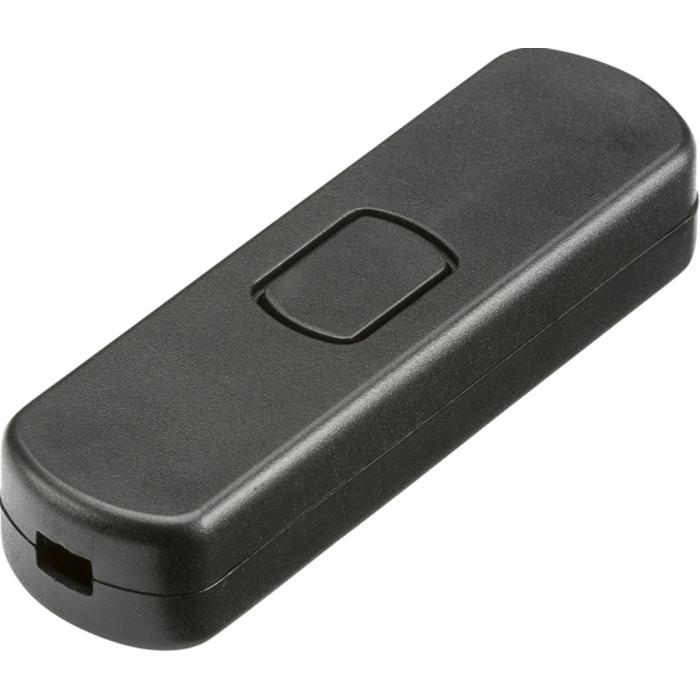 1-60W (1-25W LED) Re-wireable Cord Dimmer - Black