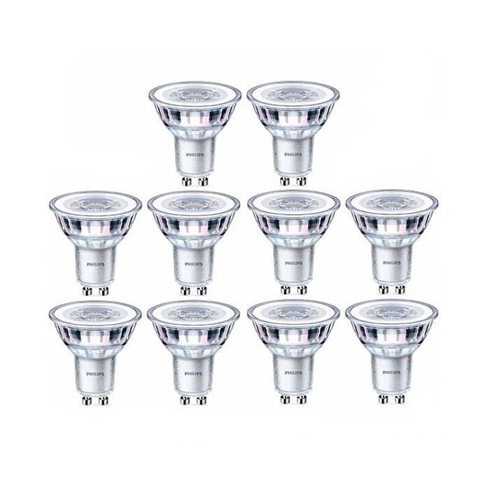 10 Pack Philips Signify Corepro LEDspot CLA 4.6-50W GU10 865 36D
