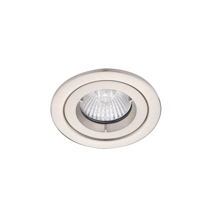 Ansell AICD Firerated GU10 MR16 Fixed Downlight Satin Chrome