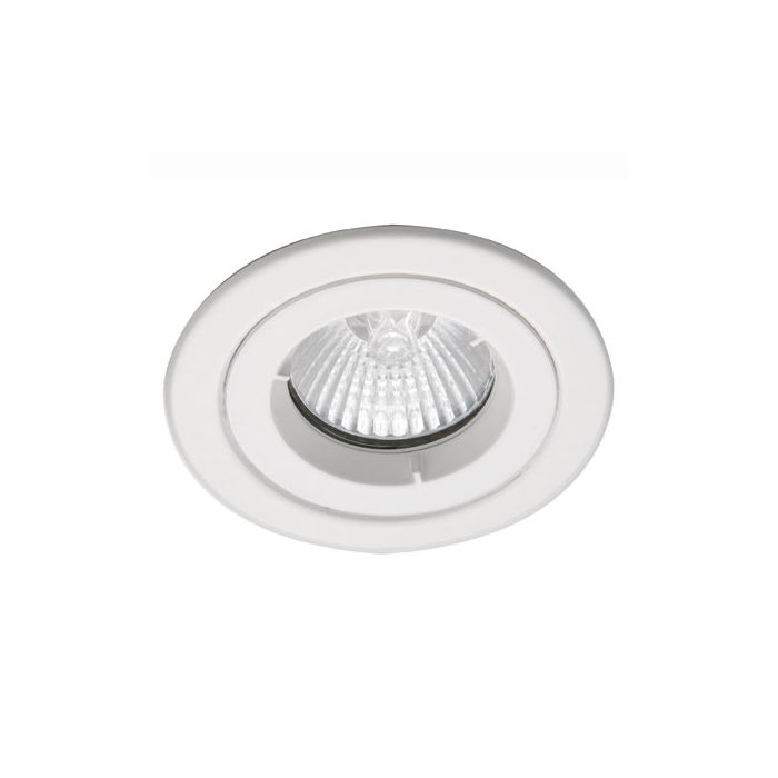 Ansell AICD IP65 Firerated GU10 MR16 Fixed Showerlight White