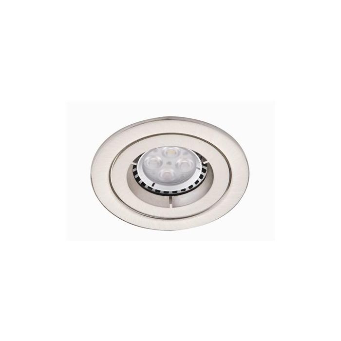 Ansell AMICD Mini 50W Fire rated GU10 MR16 Adjustable DownLight Satin Chrome