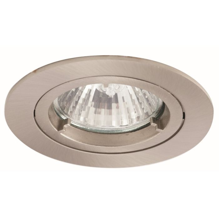 Ansell ATLD GU10 MR16 Fixed Downlight Satin Chrome