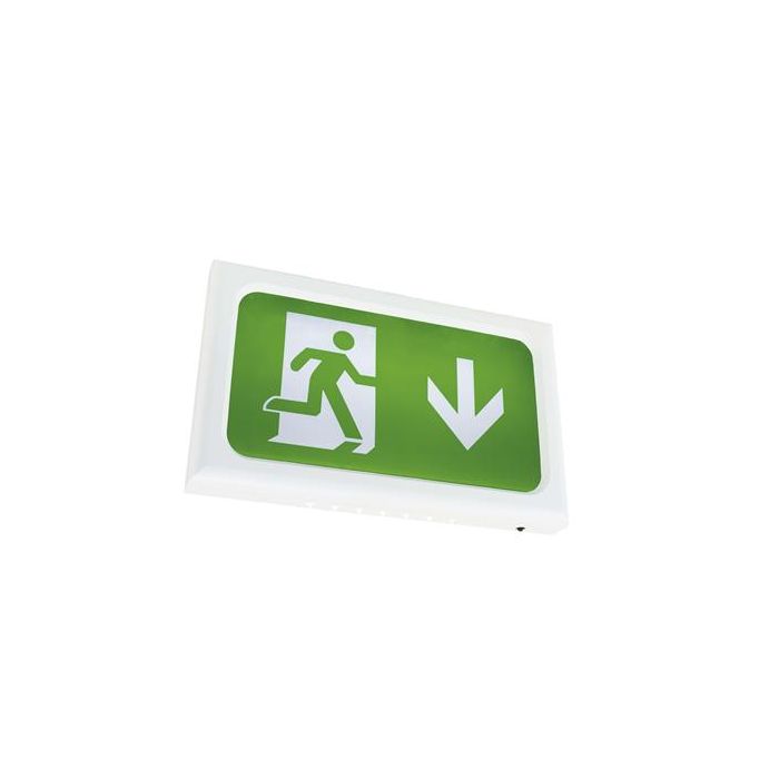 Ansell Encore 2.6W LED Emergency Exit Sign-White