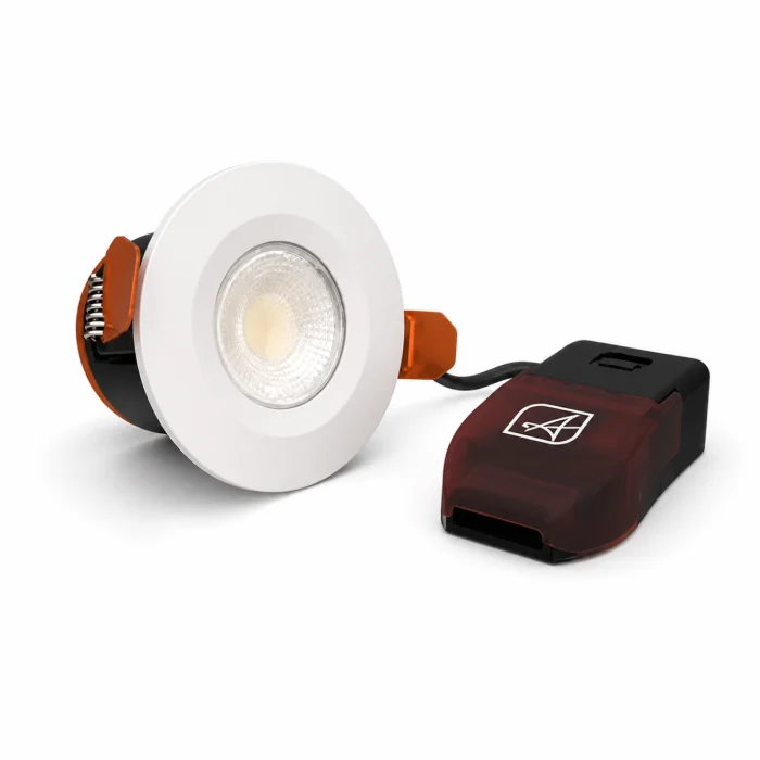 Ansell Prism Pro XM 5w/7w CCT Fire Rated IP65 Downlight