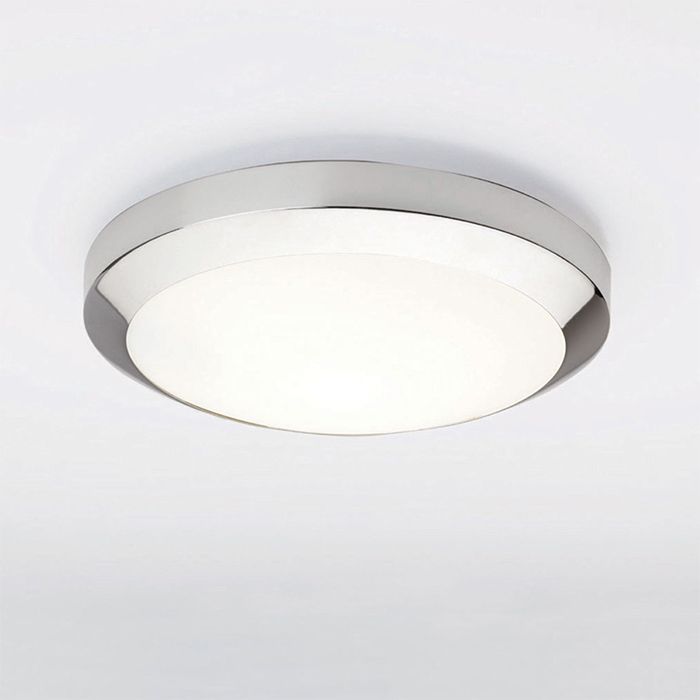 Astro Dakota 300 Polished Chrome Bathroom Ceiling Light