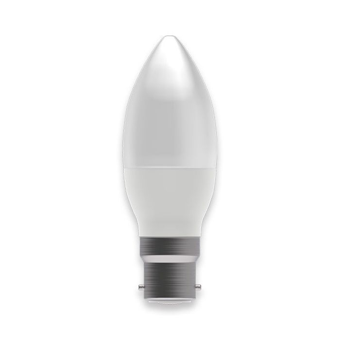 Bell 4.7W LED Genesis Candle BC 2700K Opal Dimmable