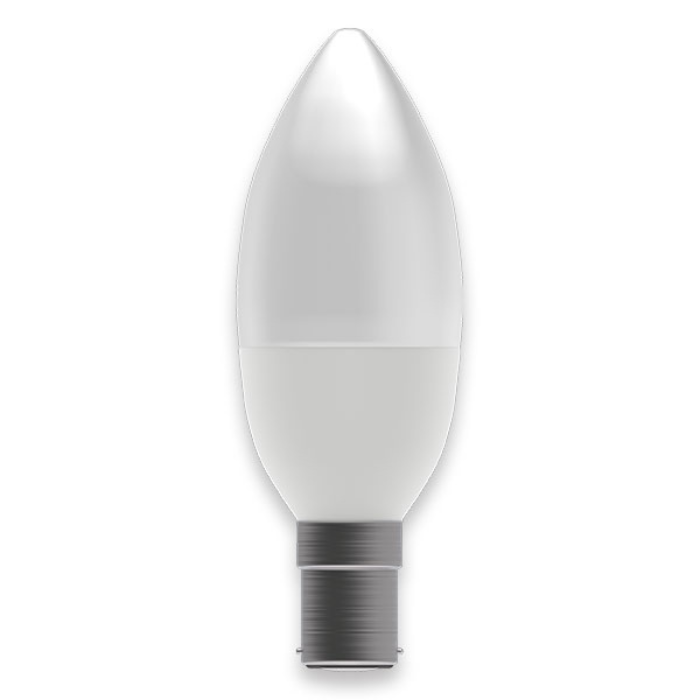 Bell 4.7W LED Genesis Candle SBC 2700K Opal Dimmable