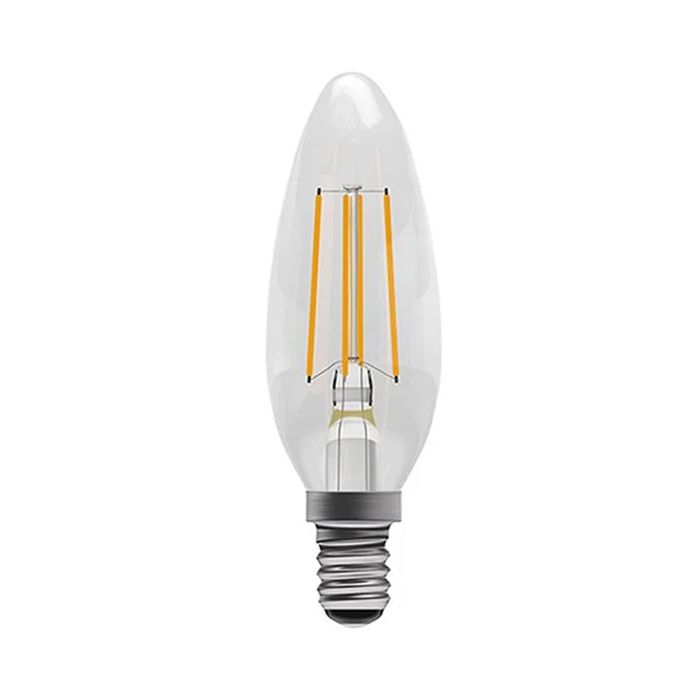 Bell 60116 4W LED dimmable filament candle SES clear 4000K