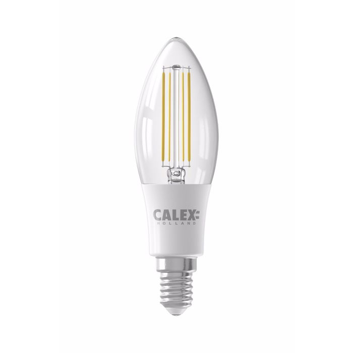 Calex 474507 Filament LED Dimmable Candle  E14 4W 2700K