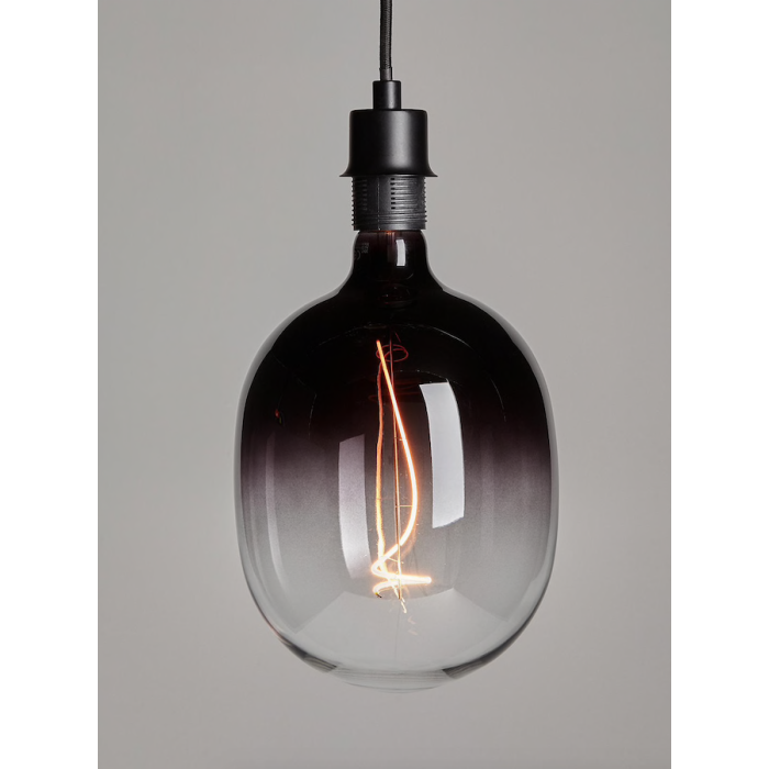 Calex AVESTA LED Lamp 240V 4W 80lm E27, Moonstone Black 2200K dimmable