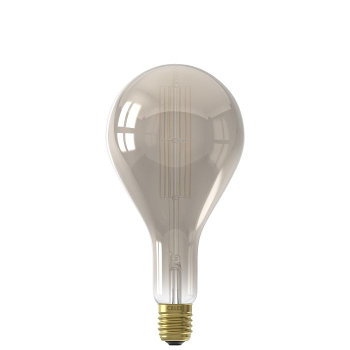 Calex Giant Filament Splash 11W Titanium E40 LED lamp Dimmable
