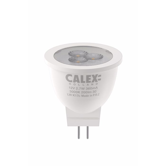Calex LED lamp MR11 12V 2,7W 230lm 3000K, warm white
