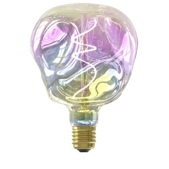 Calex XXL Organic NEO LED Bulb E27 Rainbow hand-made decorative LED lamp, photo 1