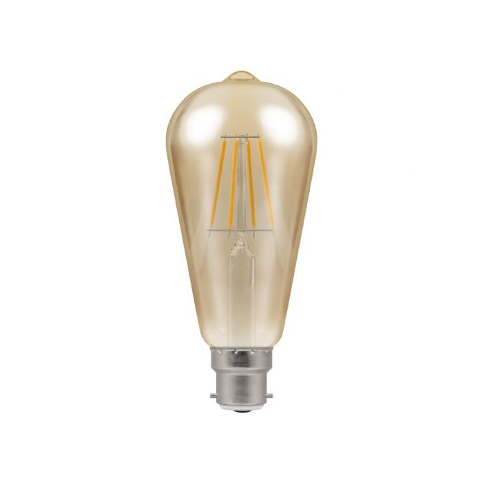 Crompton LED Filament Squirrel Dimmable 7.5w 240v 2200k BC-B22d