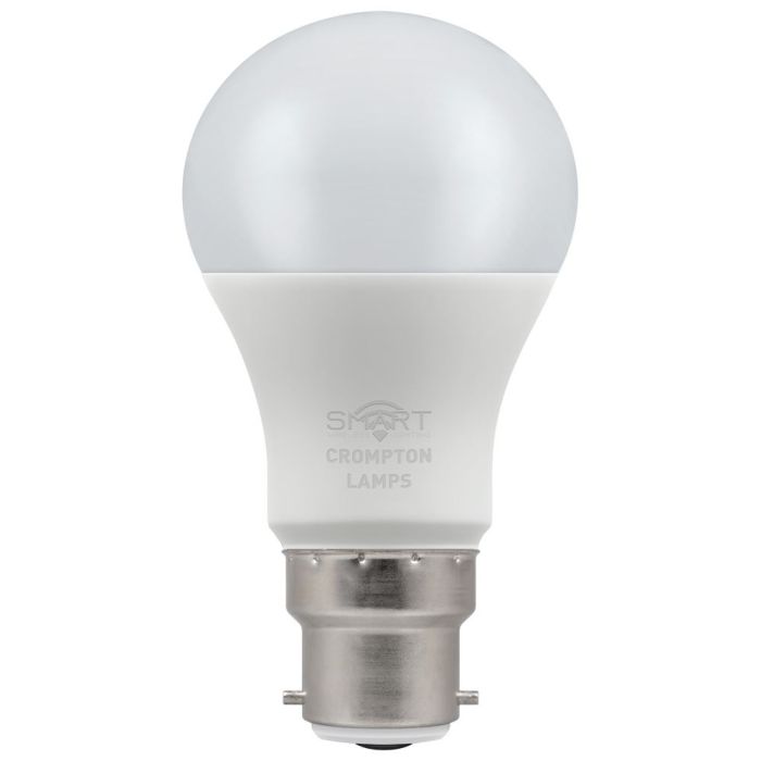 CROMPTON SMART LED LAMP 8.5W B22 RGB+WARM WHITE 3000K DIM