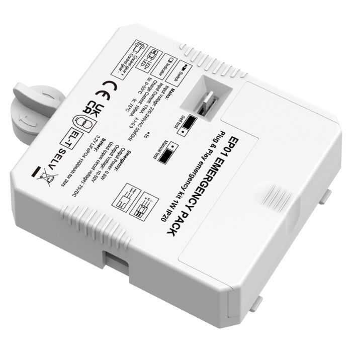 Ecolink 3 Hour Emergency Kit with Manual Self Test for LED Ecolink Bulkheads