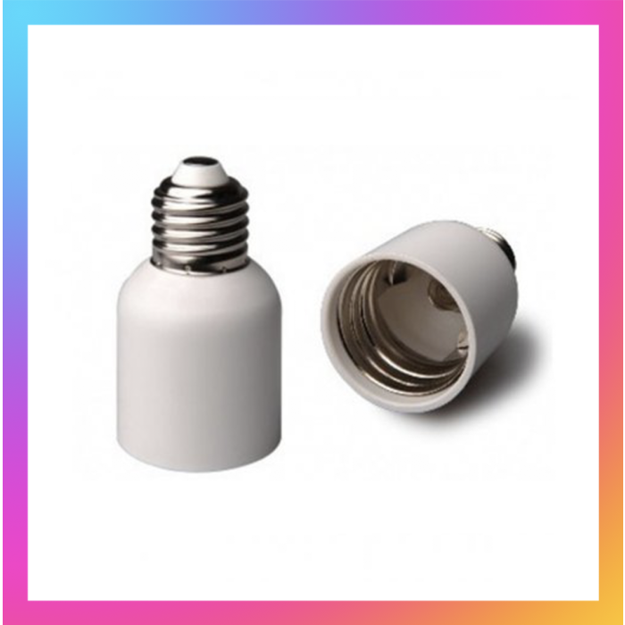 Edison Screw ES E27 To Goliath Screw E40 GES Light Bulb Adaptor Converter Holder