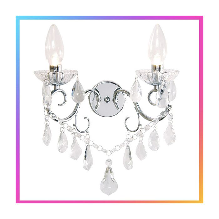 Firstlight Vela Wall Light Chrome