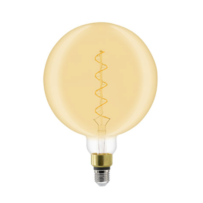 GE LED Filamentl Heliax G200 Globe 6W Dim 820 E27 Dimmable