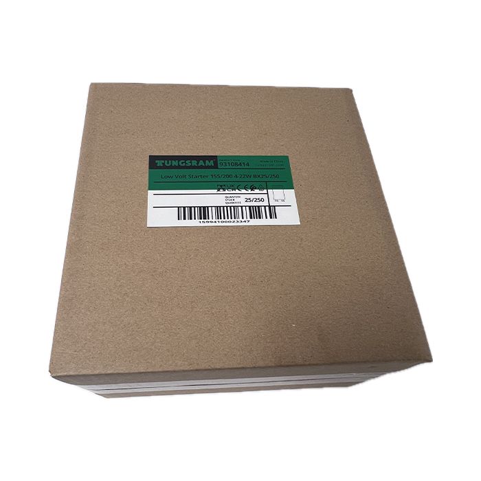 GE Tungsram 155/800 75-125W 240V Fluorescent Starter Carton of 250