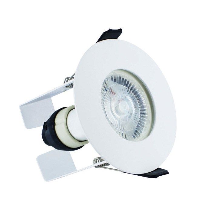 Integral Evofire 70mm cut-out IP65 Fire Rated Downlight with Insulation Guard and GU10 holder