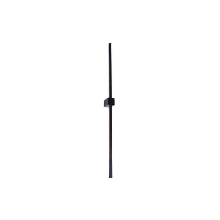 Integral Girona 1230mm dark grey outdoor LED wall light bar with warm white indirect illumination, IP54 rated.