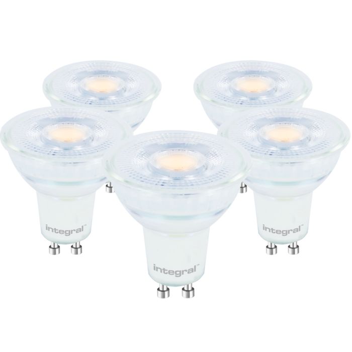 Integral GU10 Glass PAR16 4.7W 293972 2700K - 5 PACK