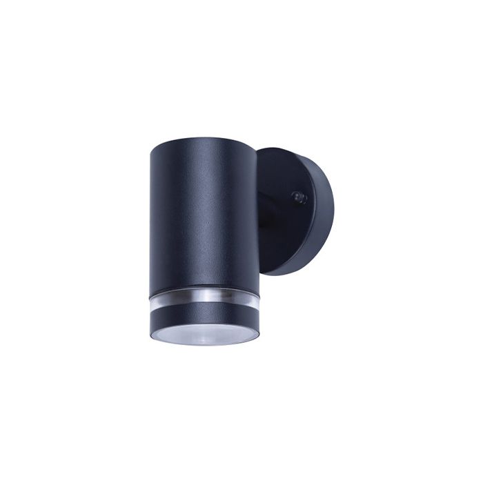 Integral Outdoor Stainless Steel Down Wall Light IP65 1 X GU10  Black