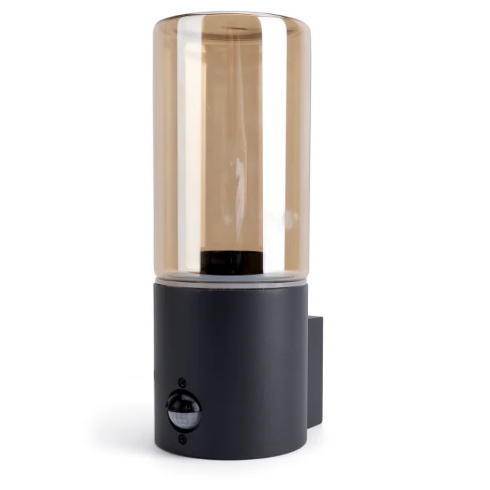 Integral Winchester Outdoor Wall Light PIR 1 x E27 IP54 Dark Grey