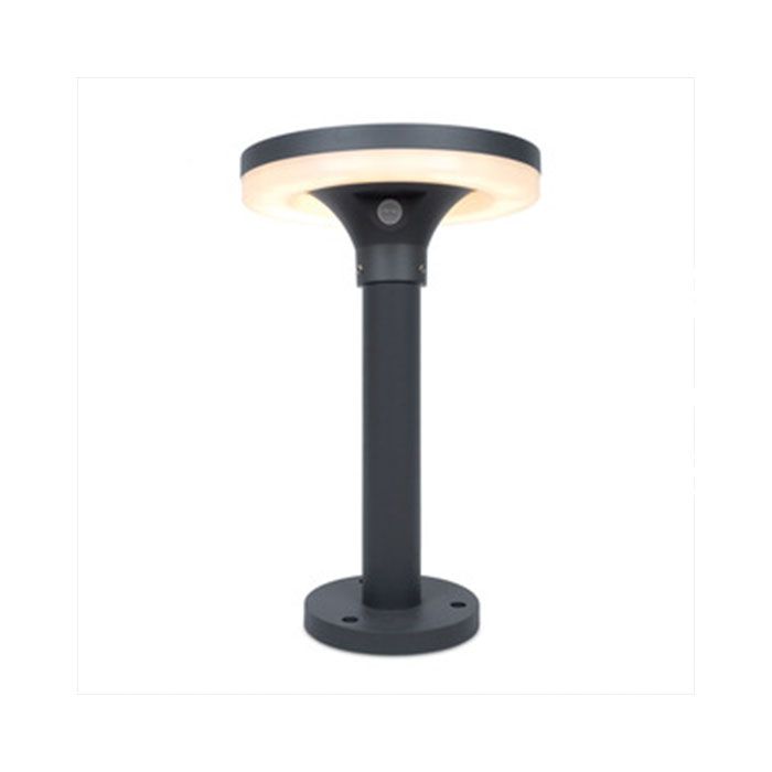 Kosnic 410mm Grey Tarkine LED Solar Powered Bollard