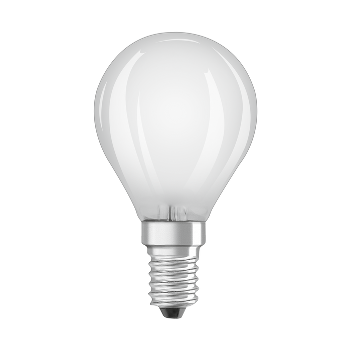 LEDVANCE Classic P E14 LED Filament Golf Ball Lamp 1.8W Extra Warm White Dimmable - 25W Replacement