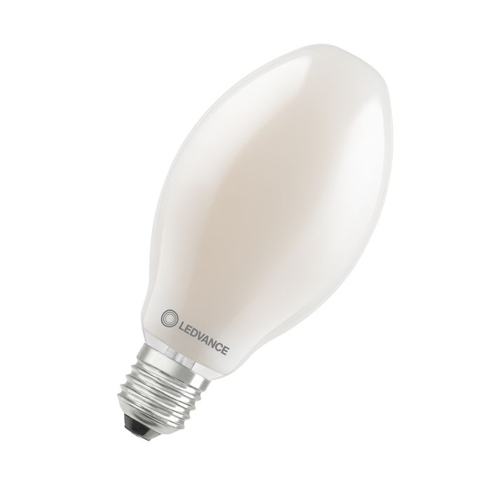 Front view of LEDVANCE 36W LED HQL retrofit lamp with IP65 rating, outdoor HID replacement bulb for street and area lighting – image 1
